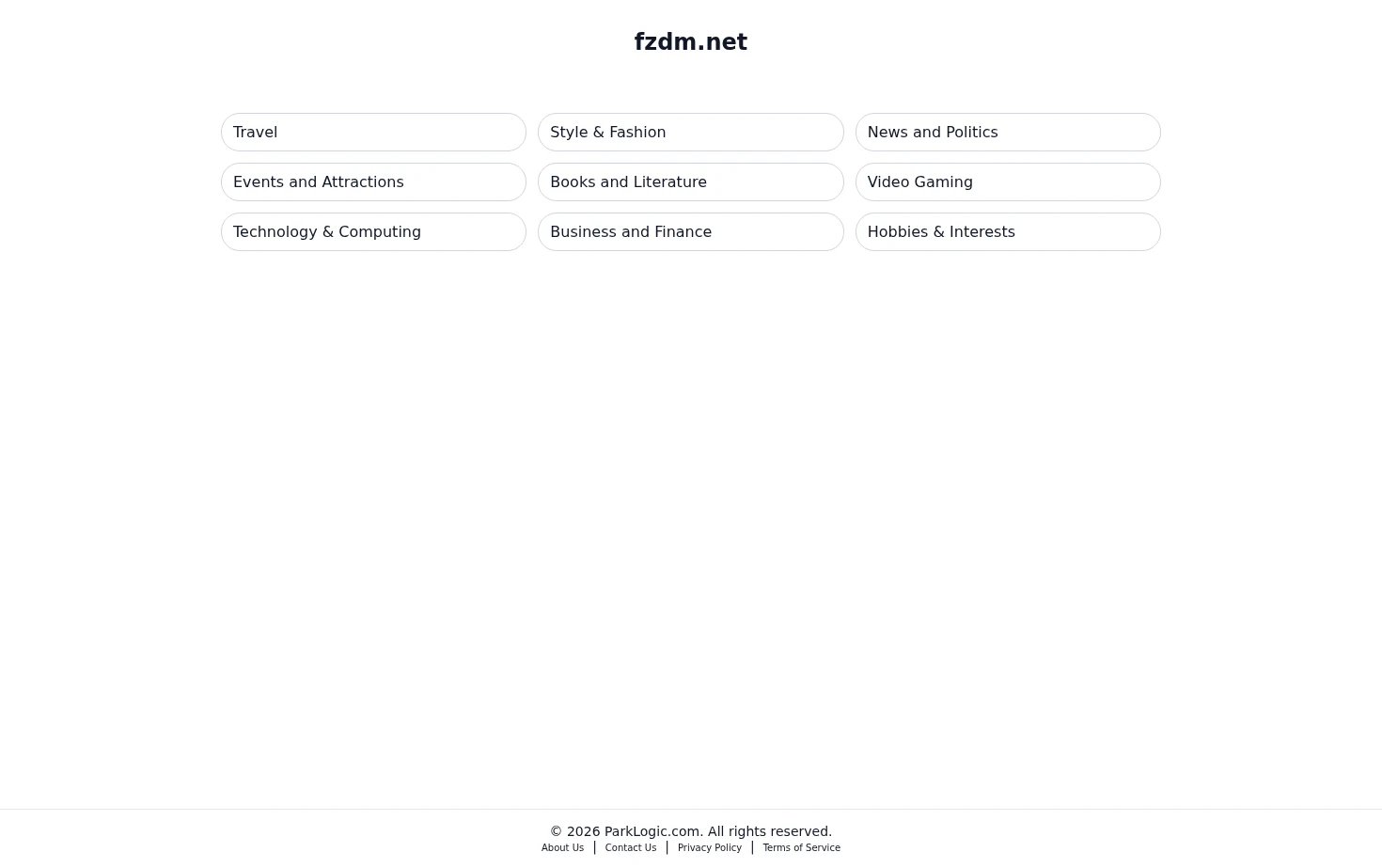 fzdm.net 页面快照